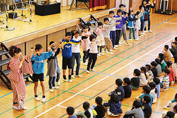 スクールコンサート in 佐世保市立白南風小学校