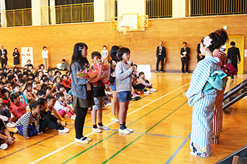 スクールコンサート in 佐世保市立白南風小学校