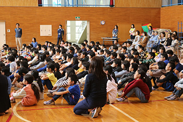 スクールコンサート in 佐世保市立山手小学校