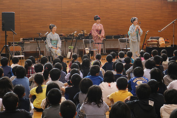 スクールコンサート in 佐世保市立山手小学校