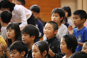 スクールコンサート in 佐世保市立山手小学校