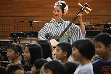 スクールコンサート in 佐世保市立山手小学校