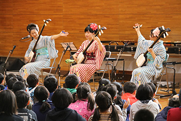 スクールコンサート in 佐世保市立山手小学校