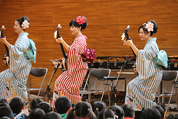 スクールコンサート in 佐世保市立山手小学校