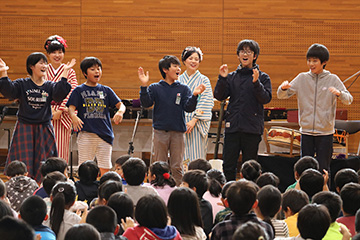 スクールコンサート in 佐世保市立山手小学校