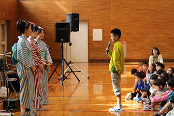 スクールコンサート in 佐世保市立山手小学校