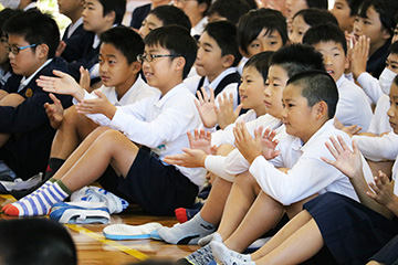 スクールコンサート in 門川町立門川小学校