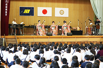 スクールコンサート in 門川町立門川小学校