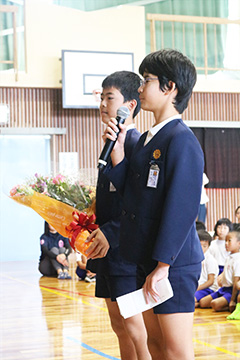 スクールコンサート in 門川町立門川小学校