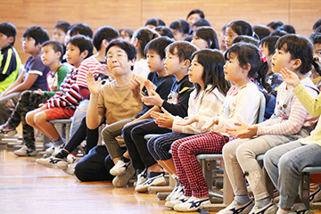 スクールコンサート in 佐世保市立江上小学校