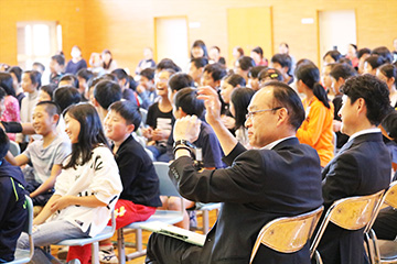 スクールコンサート in 佐世保市立江上小学校