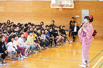 スクールコンサート in 佐世保市立江上小学校