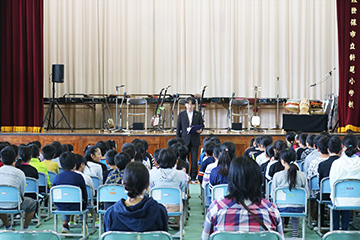 スクールコンサート in 佐世保市立針尾小学校