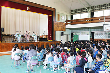 スクールコンサート in 佐世保市立針尾小学校