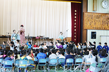 スクールコンサート in 佐世保市立針尾小学校