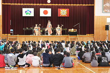 スクールコンサート in 都城市立安久小学校