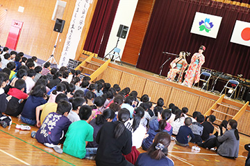 スクールコンサート in 都城市立安久小学校