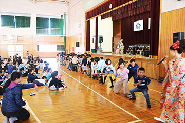 スクールコンサート in 都城市立安久小学校