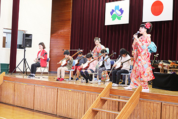 スクールコンサート in 都城市立安久小学校