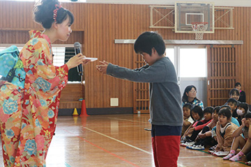 スクールコンサート in 都城市立安久小学校