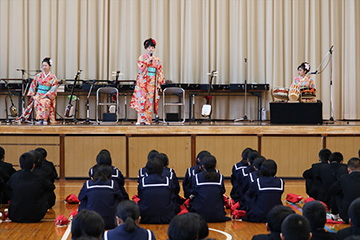 スクールコンサート in 宮崎市立清武中学校