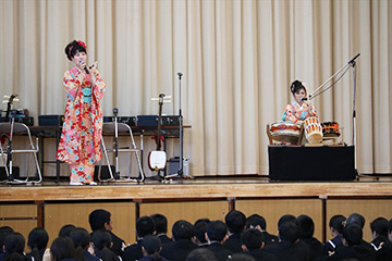 スクールコンサート in 宮崎市立清武中学校