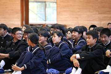 スクールコンサート in 宮崎市立清武中学校