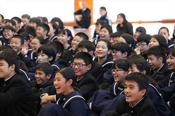 スクールコンサート in 宮崎市立清武中学校