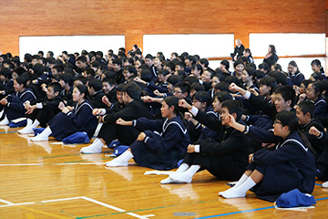 スクールコンサート in 宮崎市立清武中学校