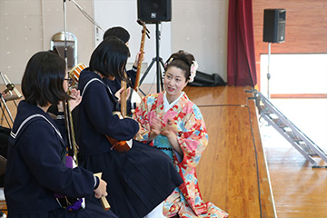 スクールコンサート in 宮崎市立清武中学校