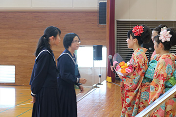 スクールコンサート in 宮崎市立清武中学校