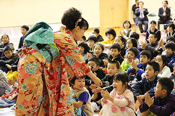 学校と地域を結ぶコンサート in 西米良村