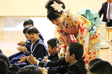 学校と地域を結ぶコンサート in 西米良村