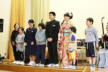 学校と地域を結ぶコンサート in 西米良村