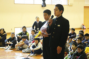 学校と地域を結ぶコンサート in 西米良村