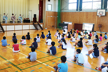 スクールコンサート in 西都立都於郡小学校