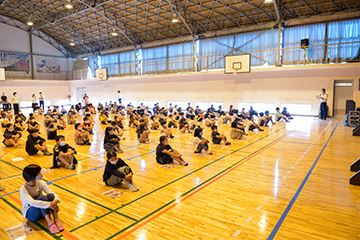 スクールコンサート in 延岡市立北浦中学校