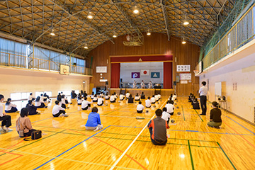 スクールコンサート in 延岡市立北浦中学校