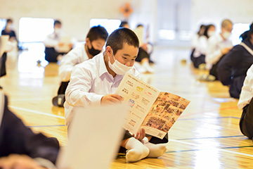 スクールコンサート in 延岡市立北浦中学校