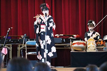 スクールコンサート in 都農町立都農南小学校