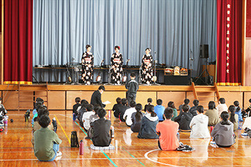 スクールコンサート in 佐世保市立相浦西小学校