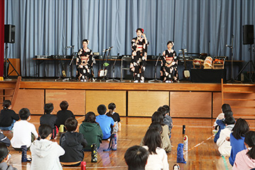 スクールコンサート in 佐世保市立相浦西小学校