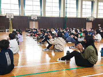 スクールコンサート in 佐世保市立相浦西小学校