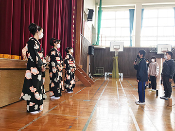 スクールコンサート in 佐世保市立相浦西小学校