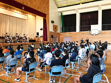 スクールコンサート in 佐世保市立中里小学校