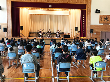 スクールコンサート in 佐世保市立中里小学校