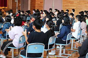 スクールコンサート in 佐世保市立中里小学校