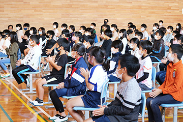 スクールコンサート in 佐世保市立中里小学校