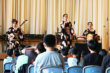 スクールコンサート in 佐世保市立中里小学校