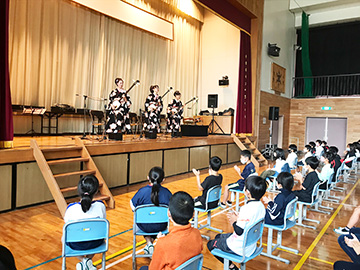 スクールコンサート in 佐世保市立中里小学校